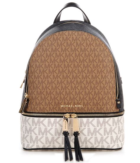 dillards michael kors rhea zip backpack|Michael Kors rhea backpack.